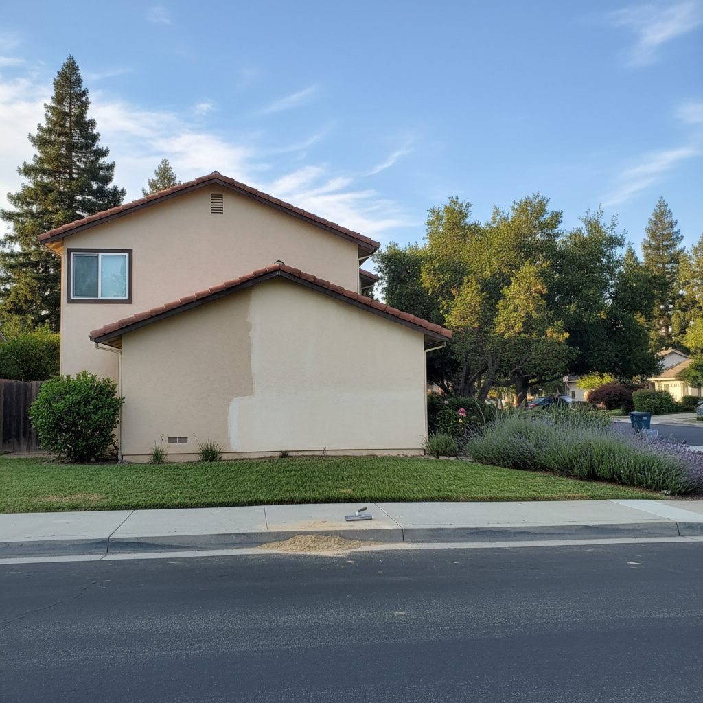 Stucco Repair in Saratoga, CA