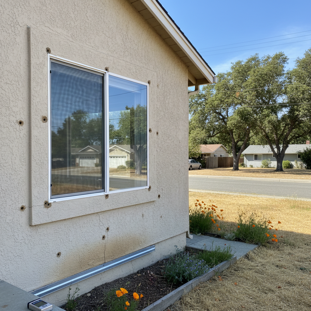Stucco Inspection in Saratoga, CA