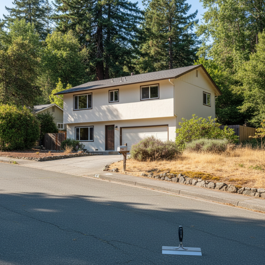 Residential Stucco in Ben Lomond