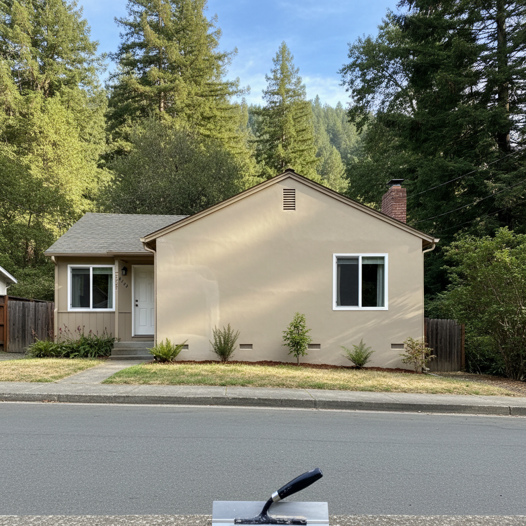 Stucco Repair in Ben Lomond