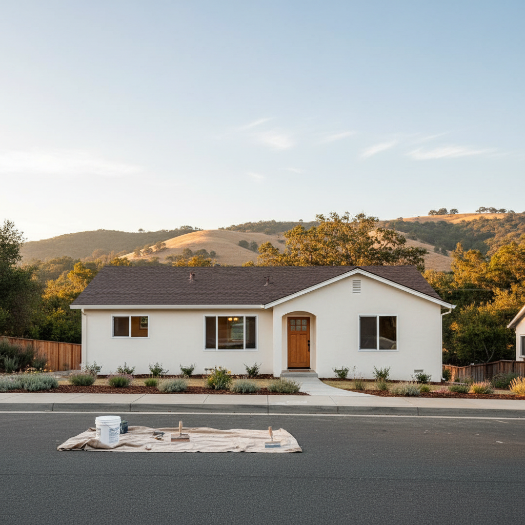 Commercial Stucco in Portola Valley