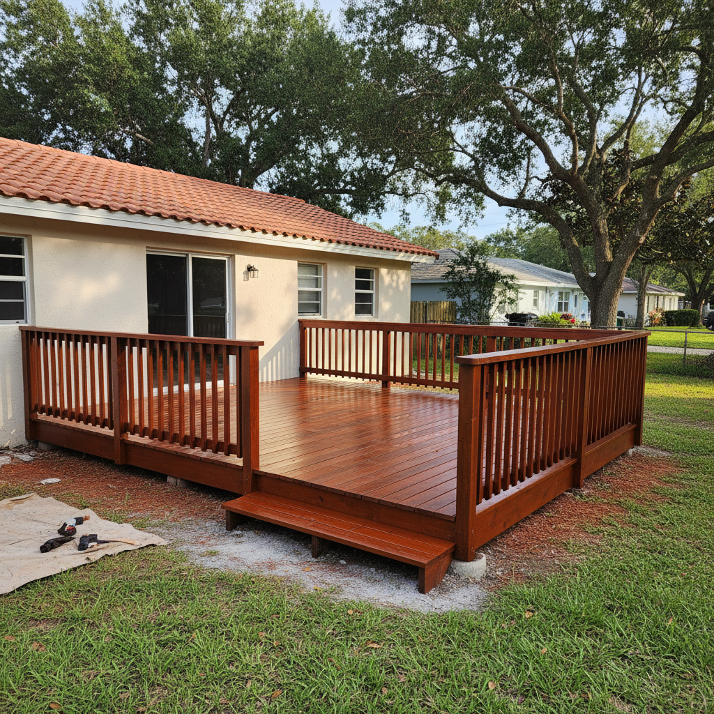 Deck Painting & Staining