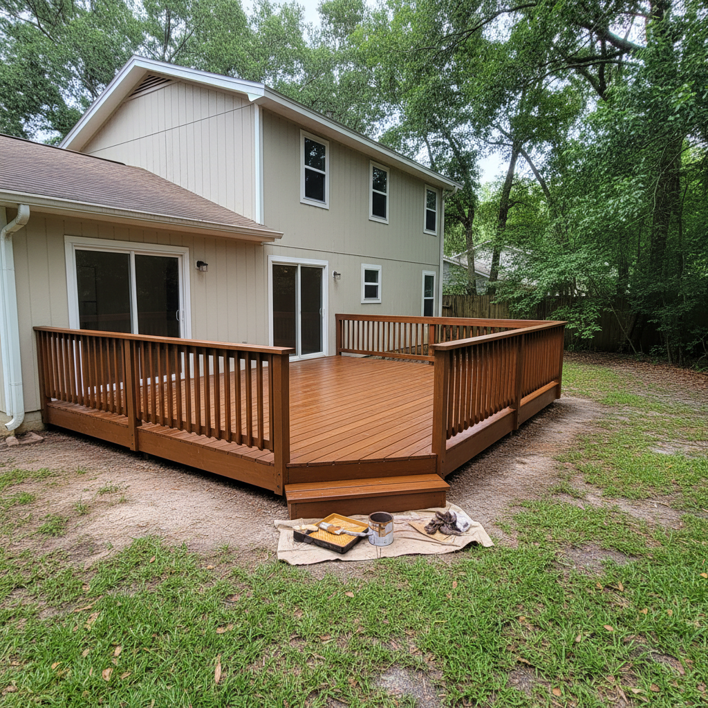 Deck Painting & Staining