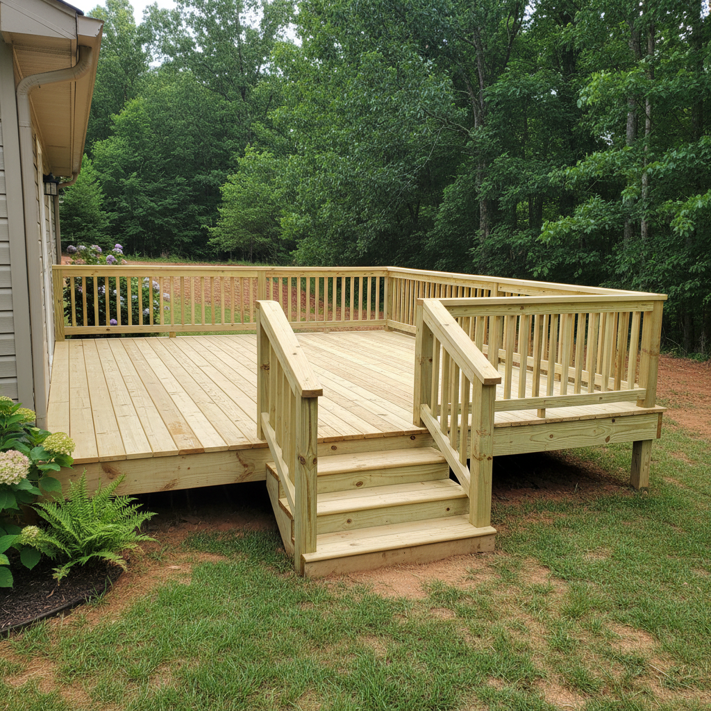 Wooden Decks in Ringgold, GA