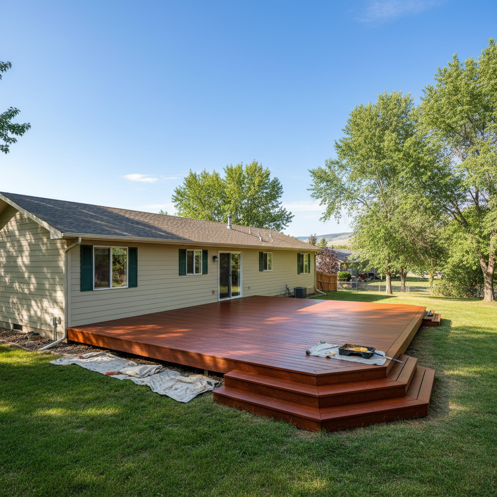 Deck Painting & Staining in Eagle, ID