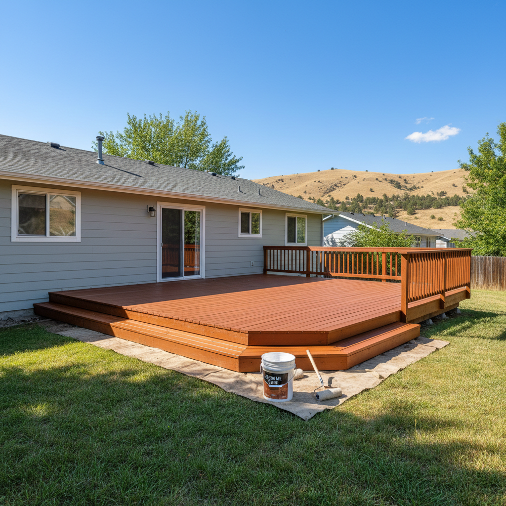 Deck Painting & Staining