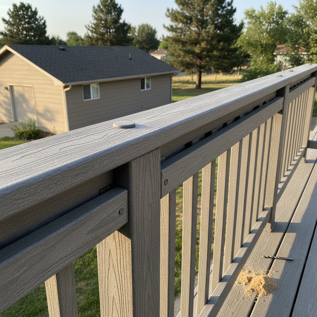 Deck Railing Installation