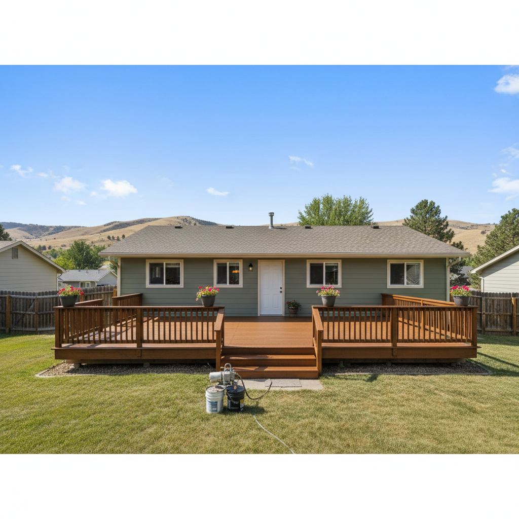 Deck Painting & Staining