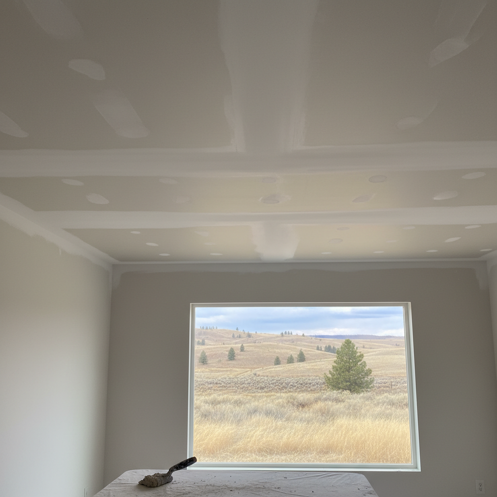 Ceiling Drywall Installation
