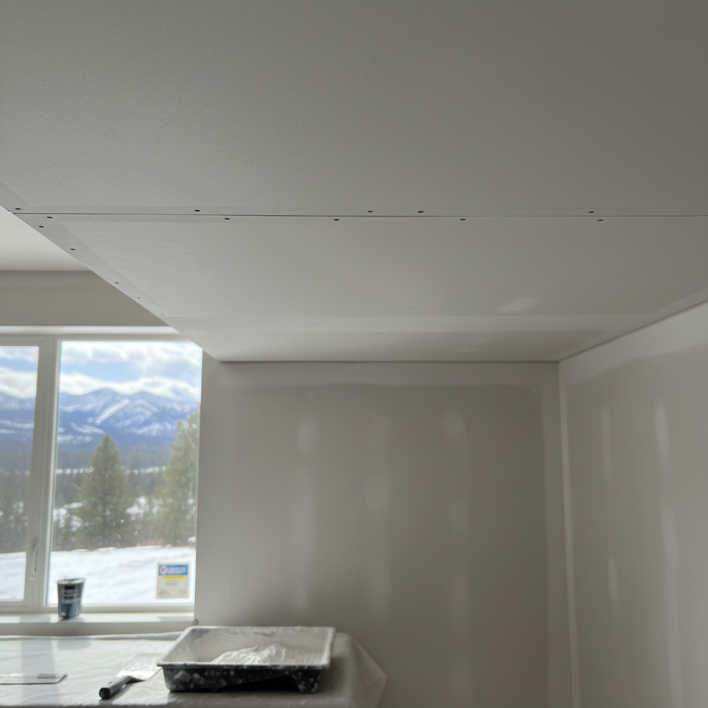 Ceiling Drywall Installation