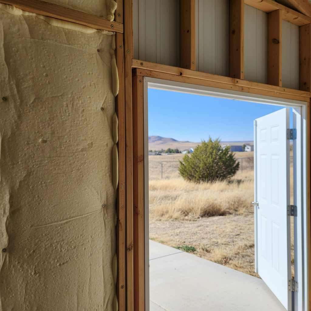Shed Insulation in Eagle, ID