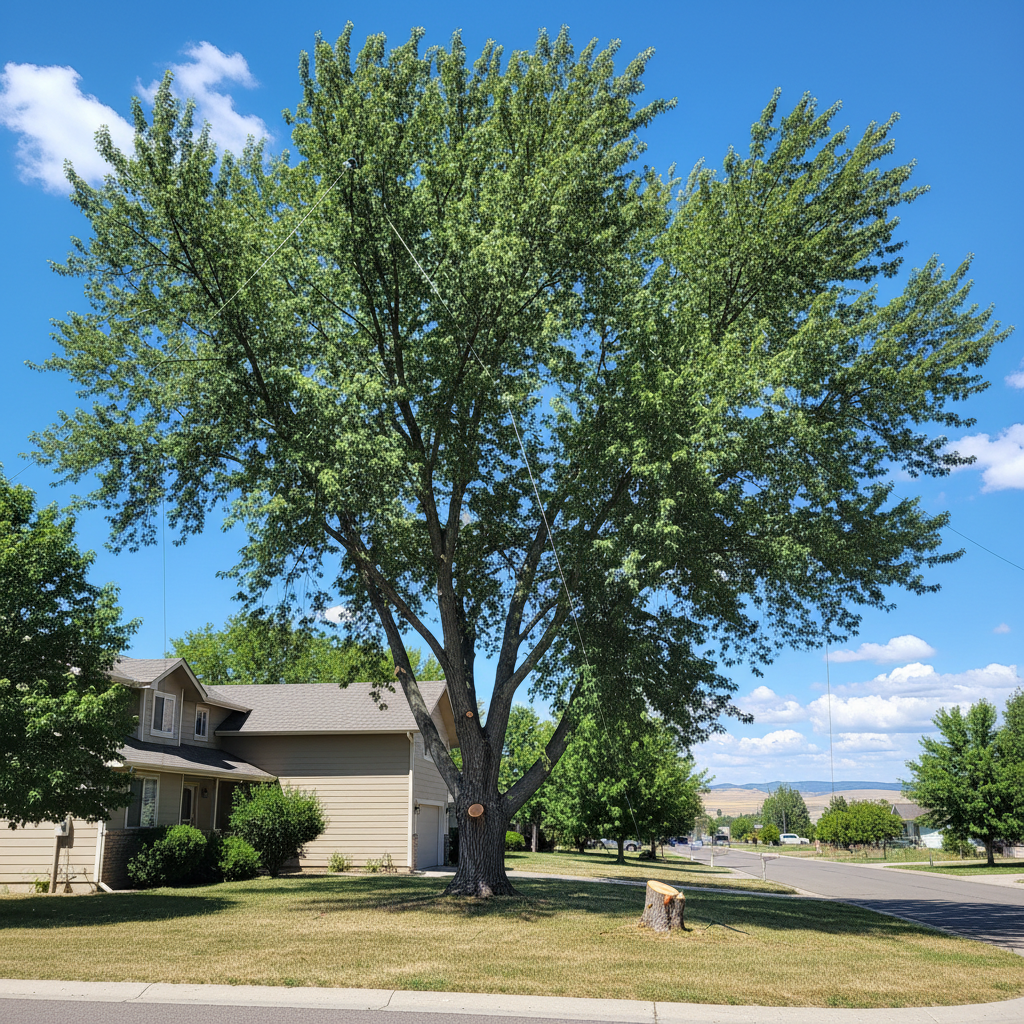 Tree Cabling and Bracing in Meridian