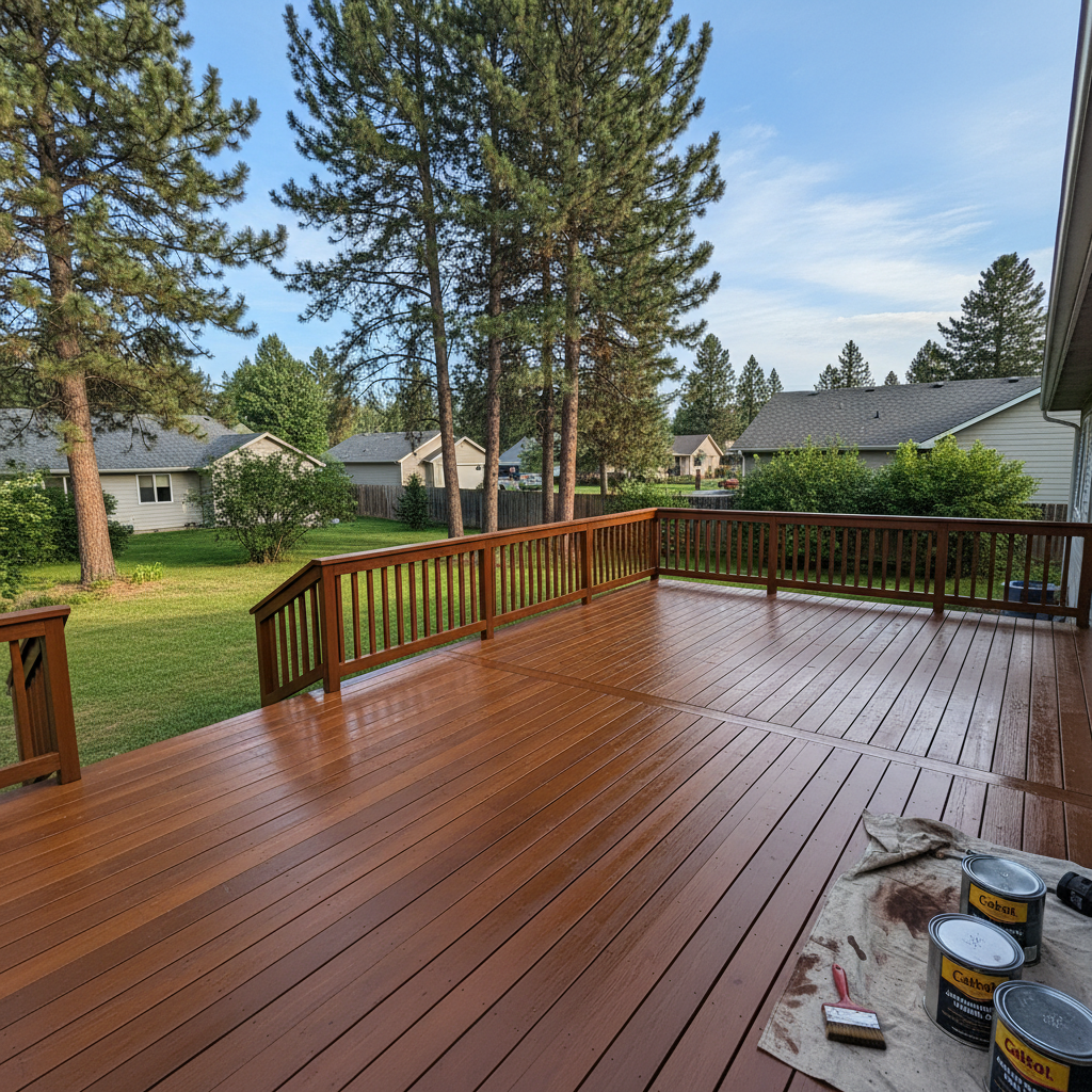 Deck Staining