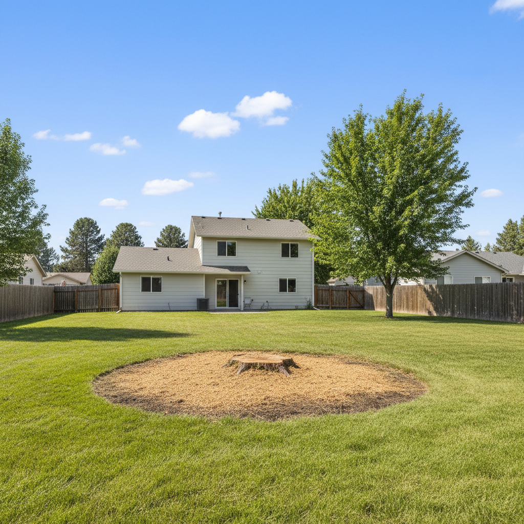 Stump Grinding & Removal in Meridian