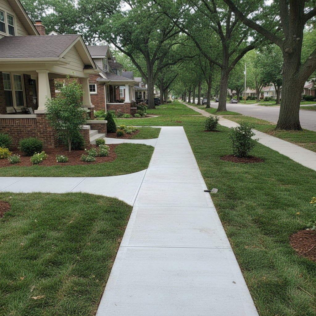 Concrete Sidewalks