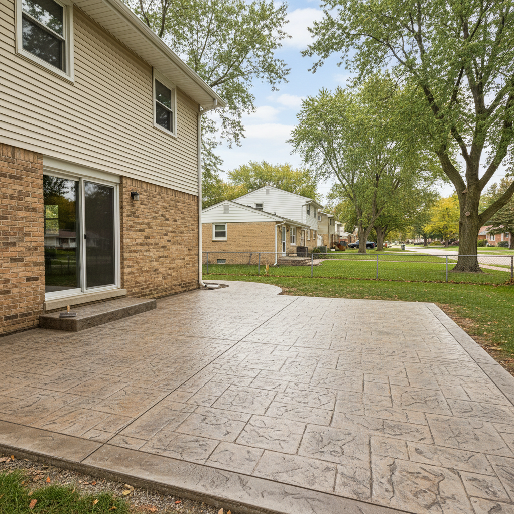 Concrete Patios in Chicago
