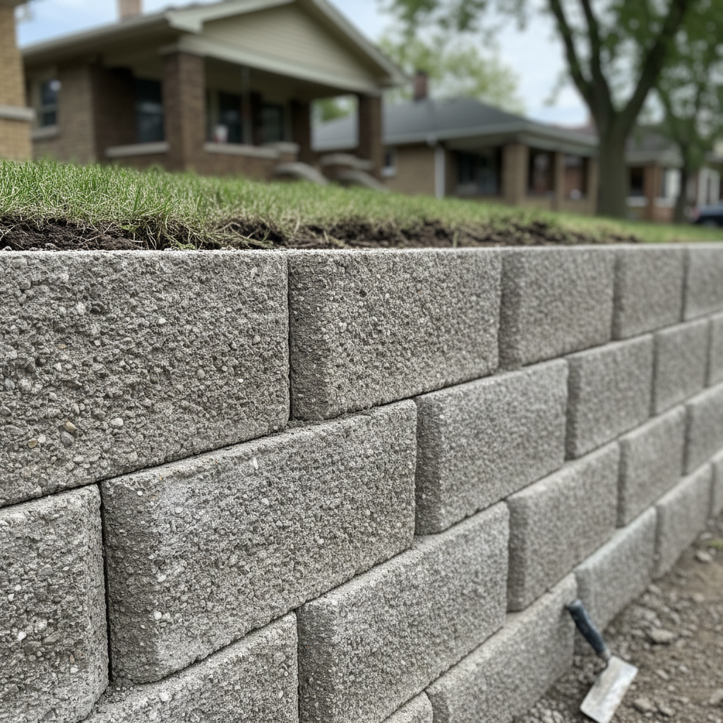 Concrete Retaining Walls in Chicago