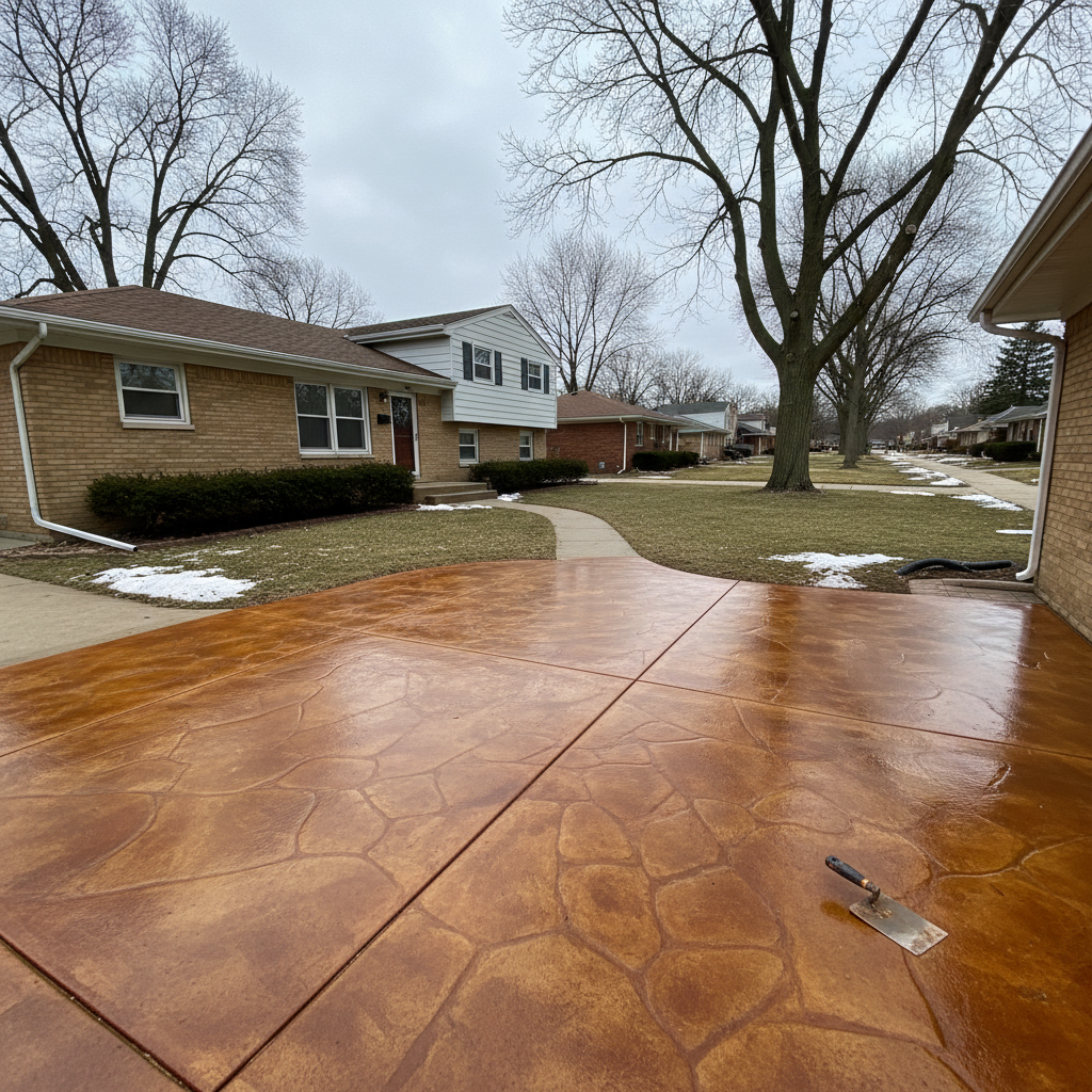Concrete Staining in Chicago