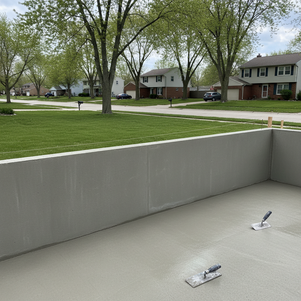 Concrete Foundations in Wheaton, IL