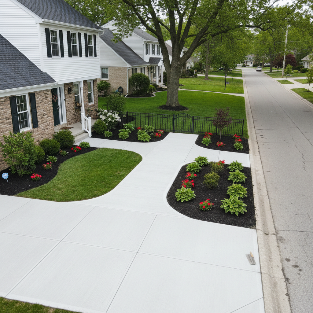 Concrete Sidewalks in Wheaton, IL