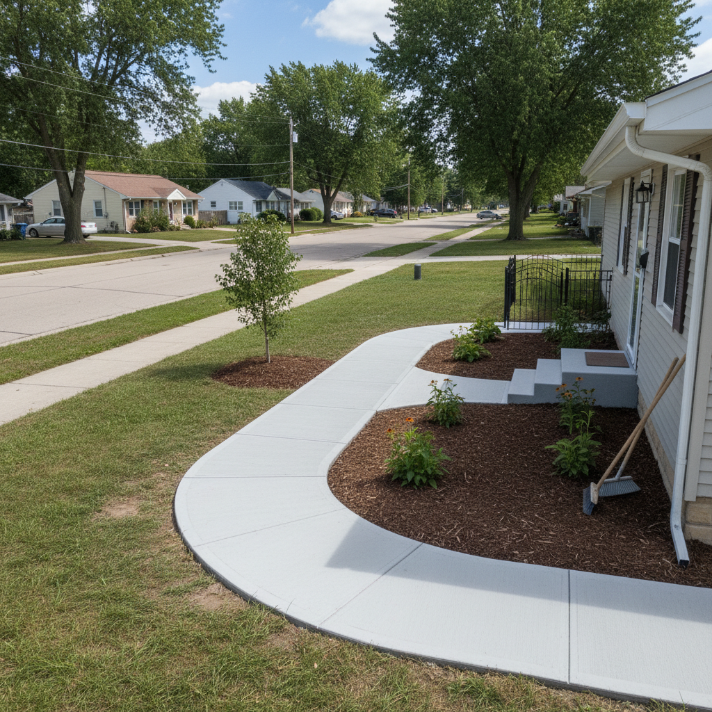 Concrete Sidewalks