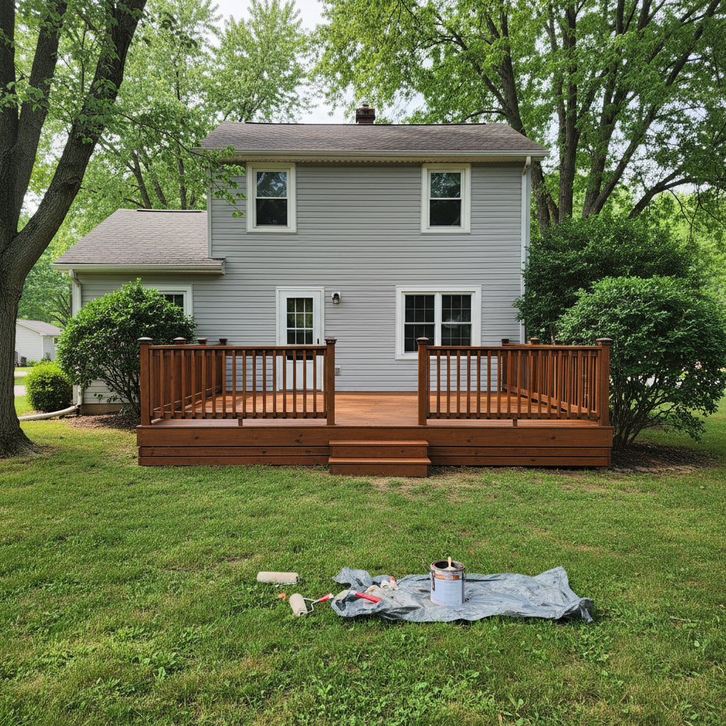 Deck Painting & Staining