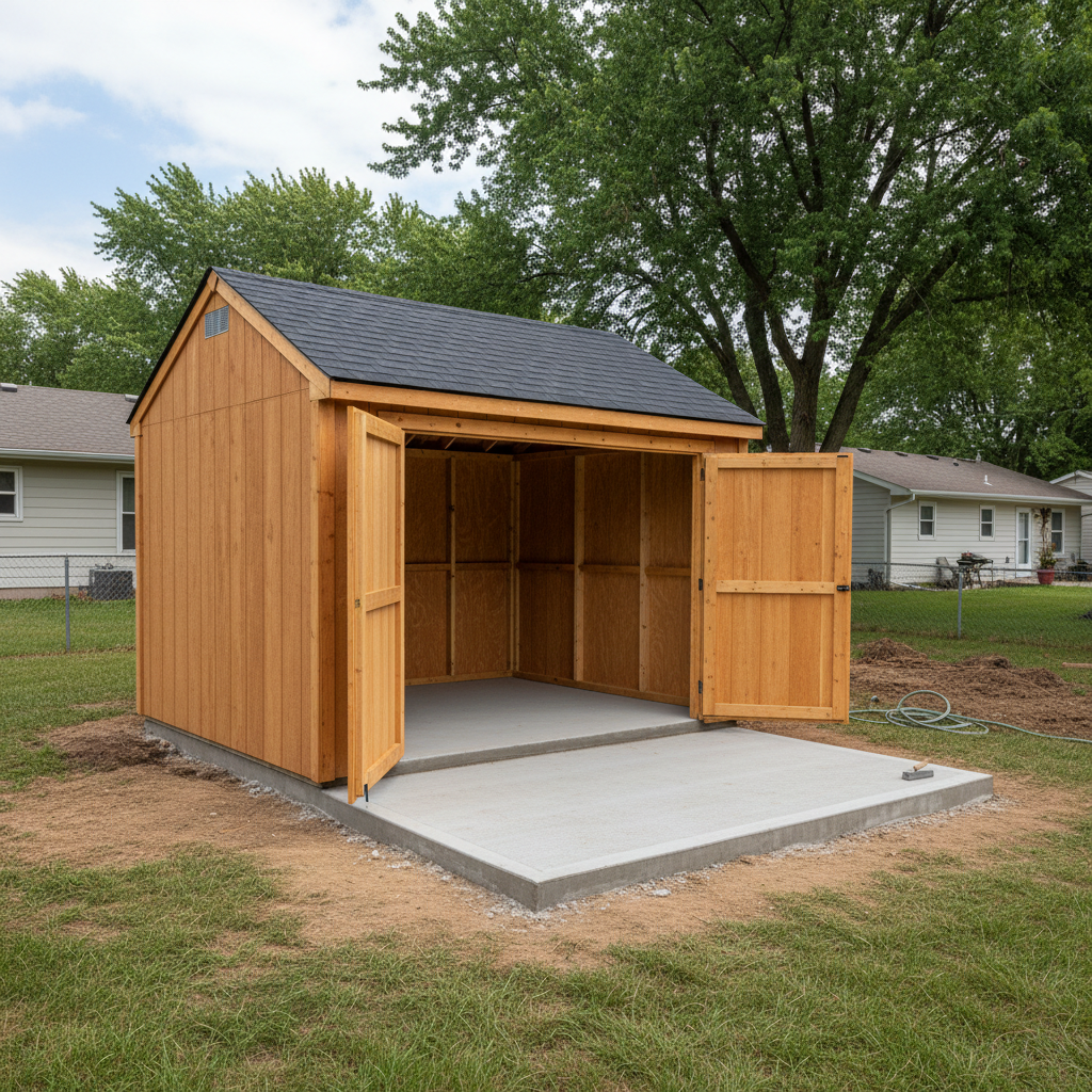 Shed Foundation Work
