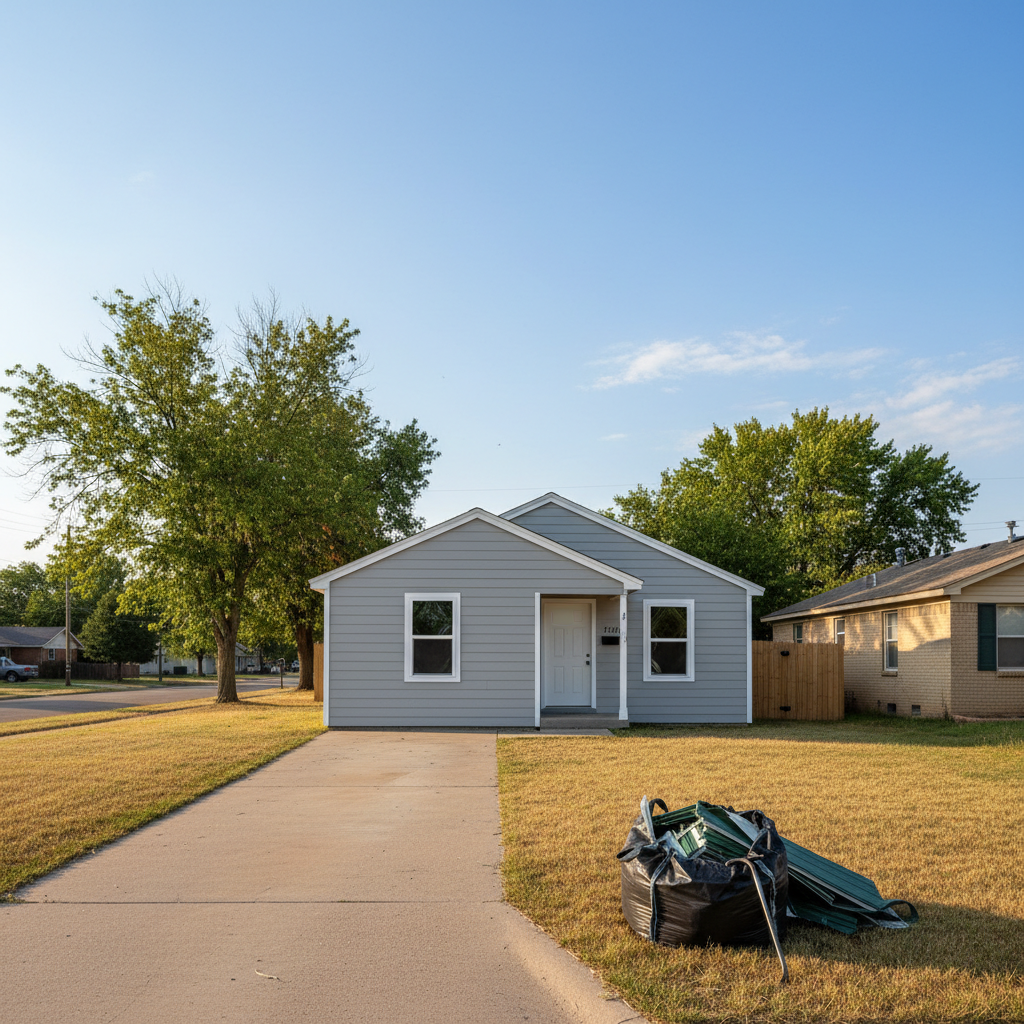 Siding Removal in Dodge City