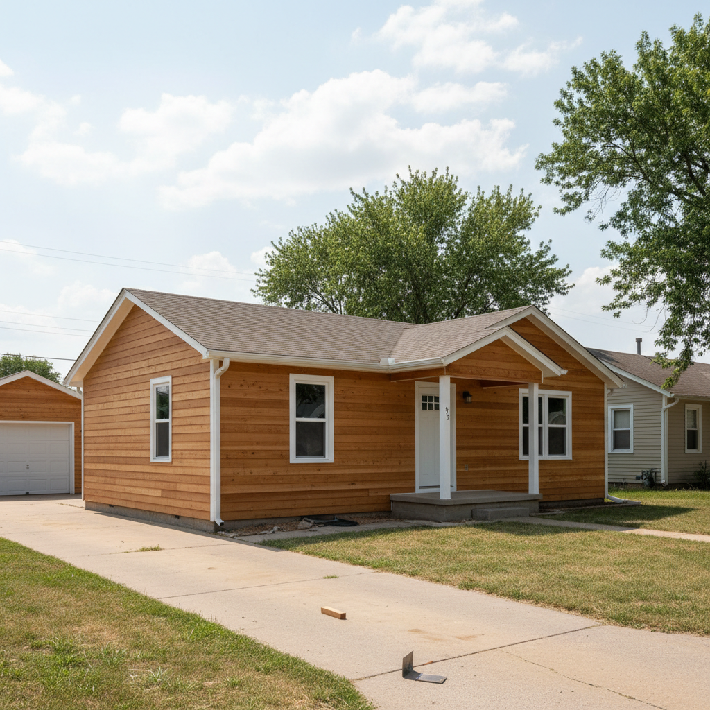 Wooden Siding in Dodge City