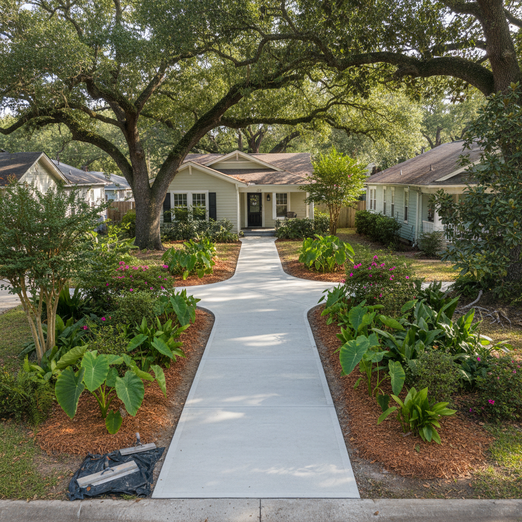 Concrete Sidewalks