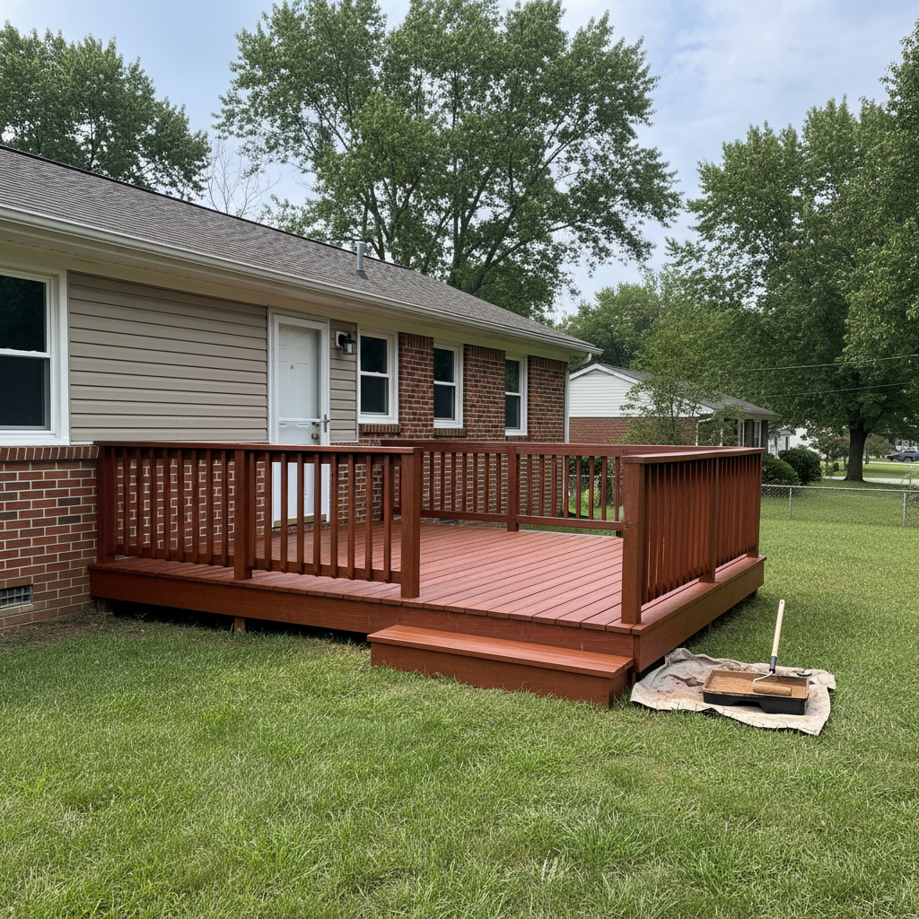Deck Painting & Staining in Brooklyn, MD