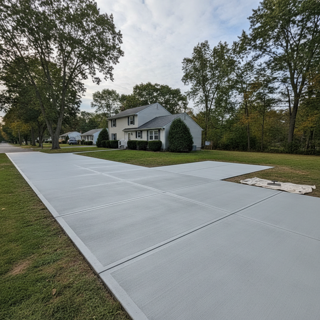 Concrete Installation in West Greenwich, RI
