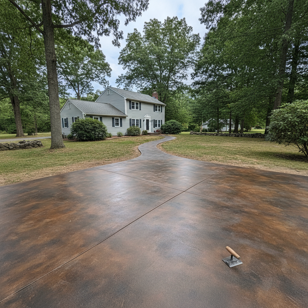 Concrete Staining in West Greenwich, RI