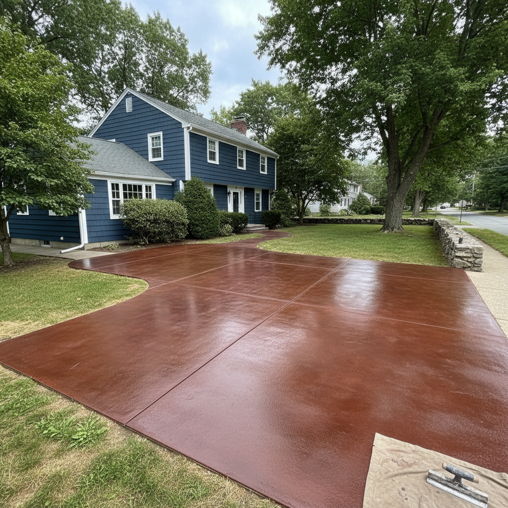 Concrete Staining in Wellesley