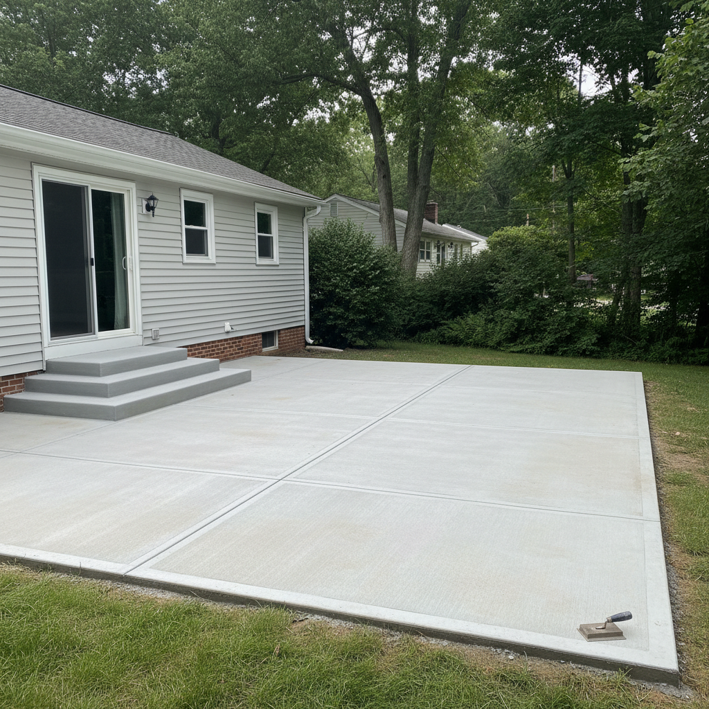 Concrete Patios in Wellesley