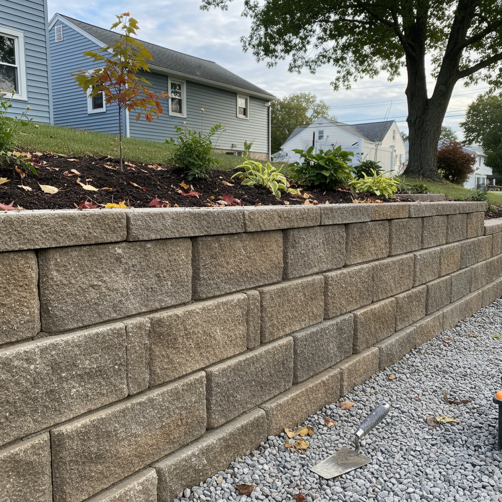 Concrete Retaining Walls
