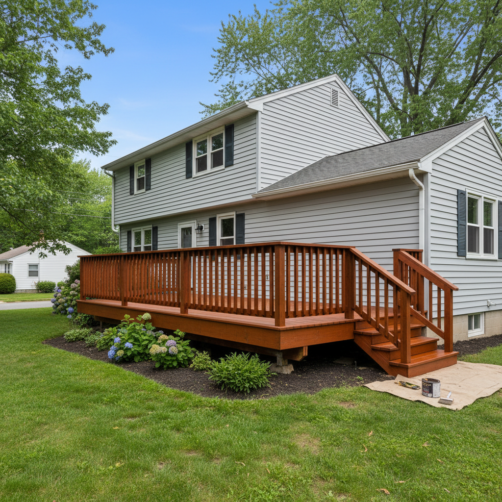 Deck Painting & Staining in Medford, MA