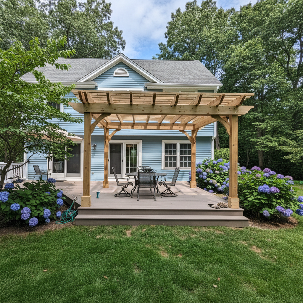 Pergola Construction in Medford, MA