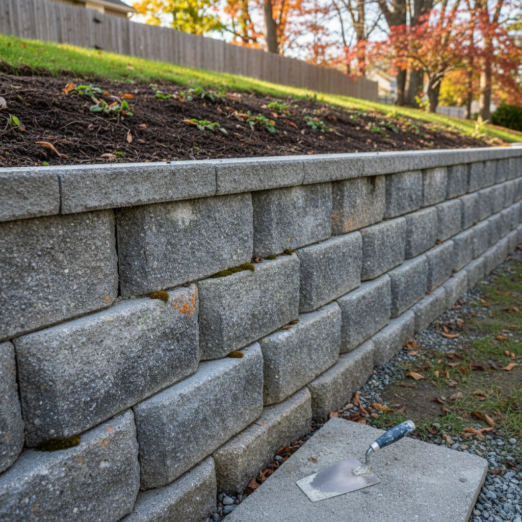 Concrete Retaining Walls in Needham