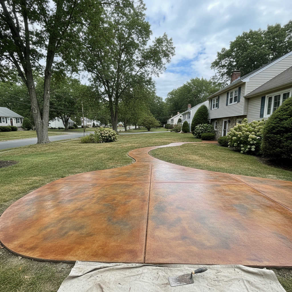 Concrete Staining in Needham