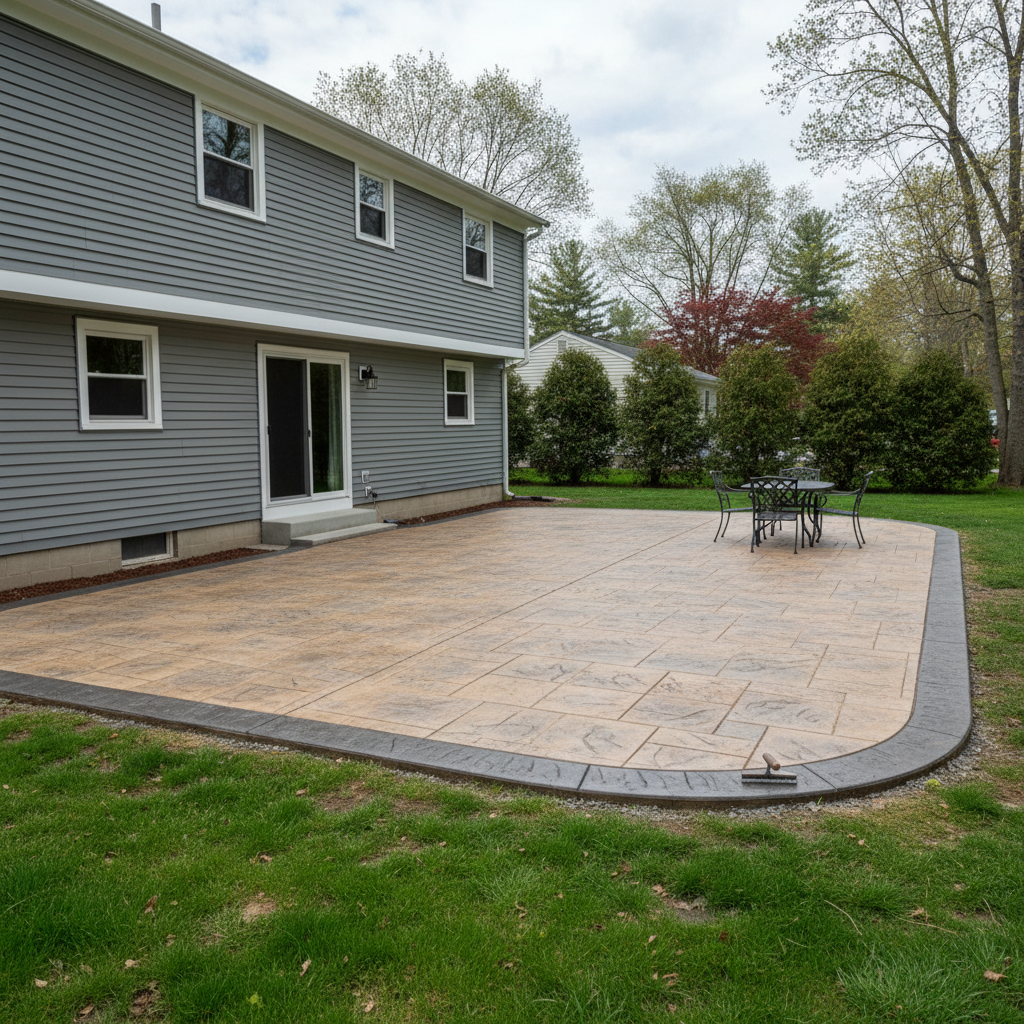 Concrete Patios in Needham