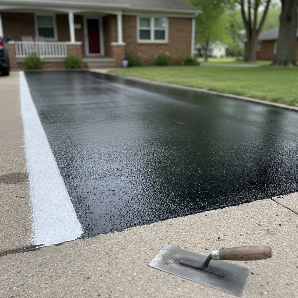 Asphalt Sealcoating