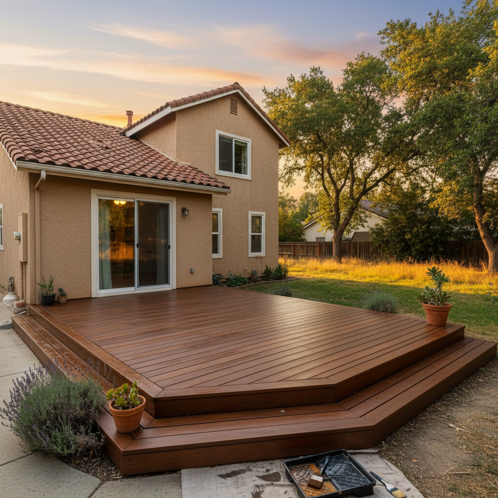 Deck Painting & Staining