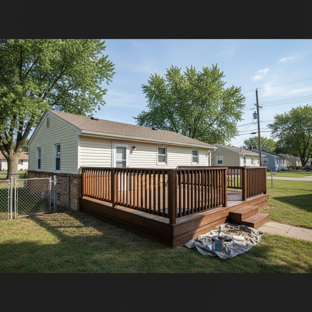 Deck Painting & Staining