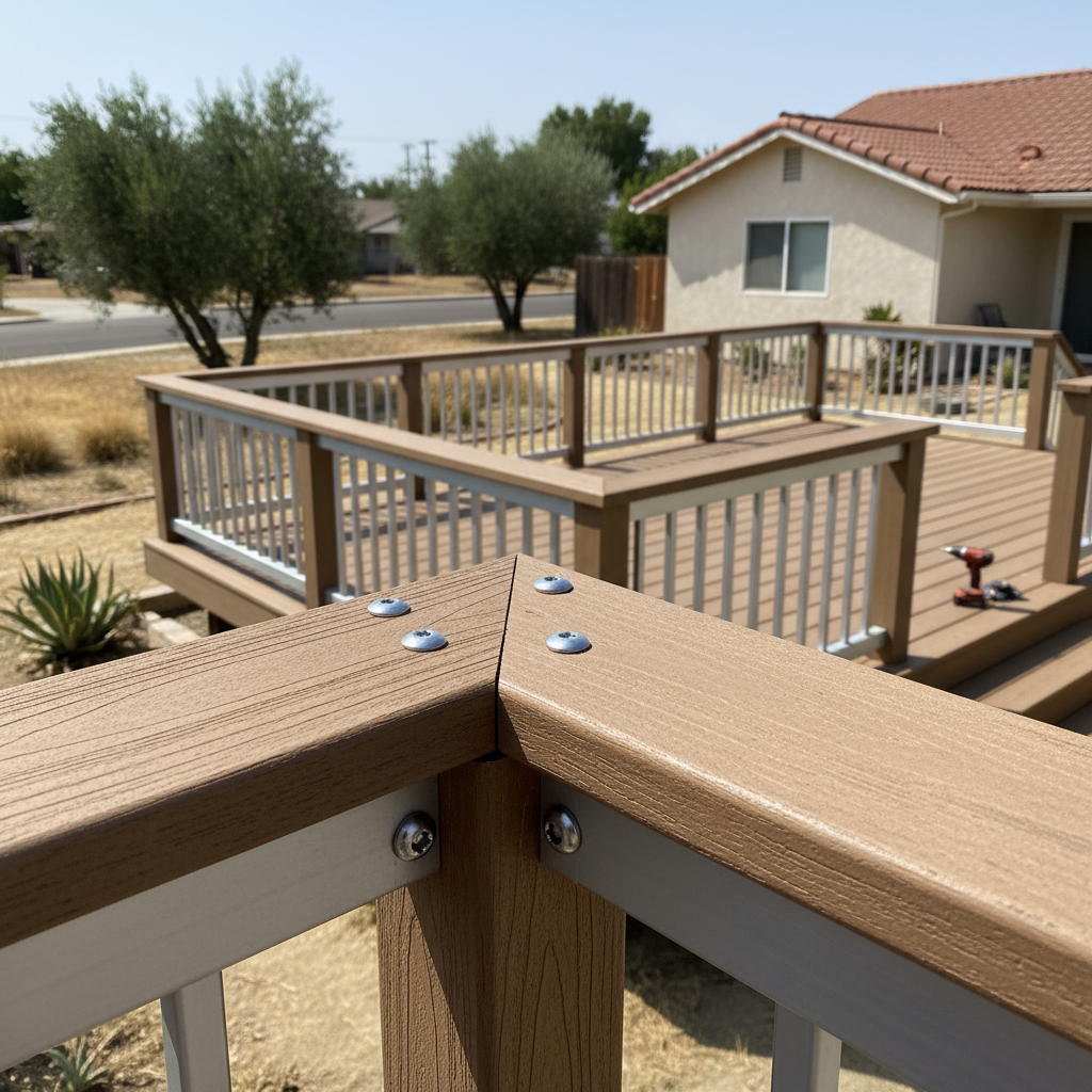 Deck Railing Installation