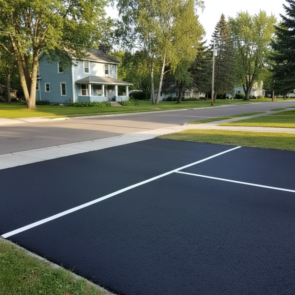Asphalt Striping in Duluth