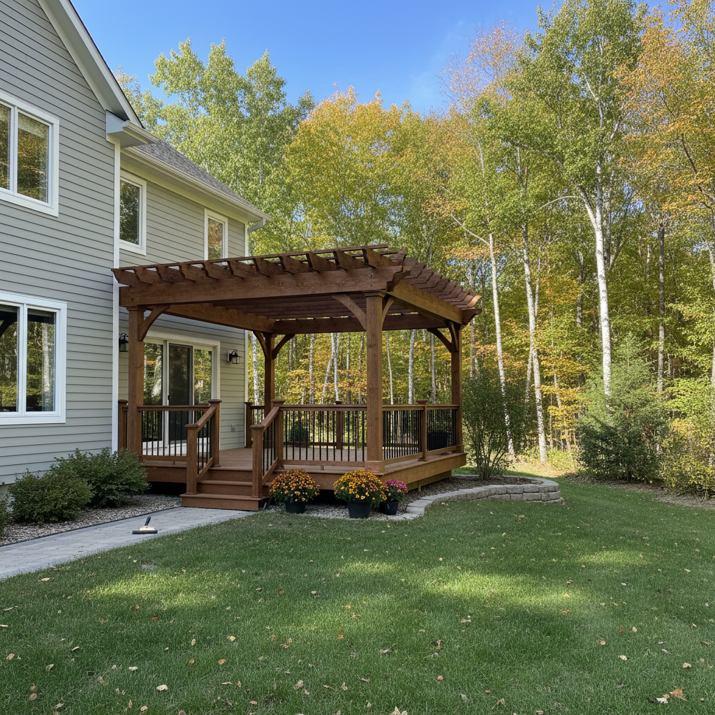 Pergola Construction in North Oaks, MN