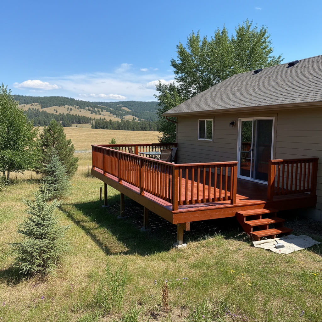 Deck Painting & Staining