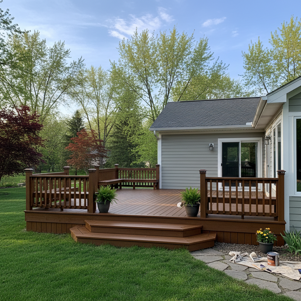 Deck Painting & Staining