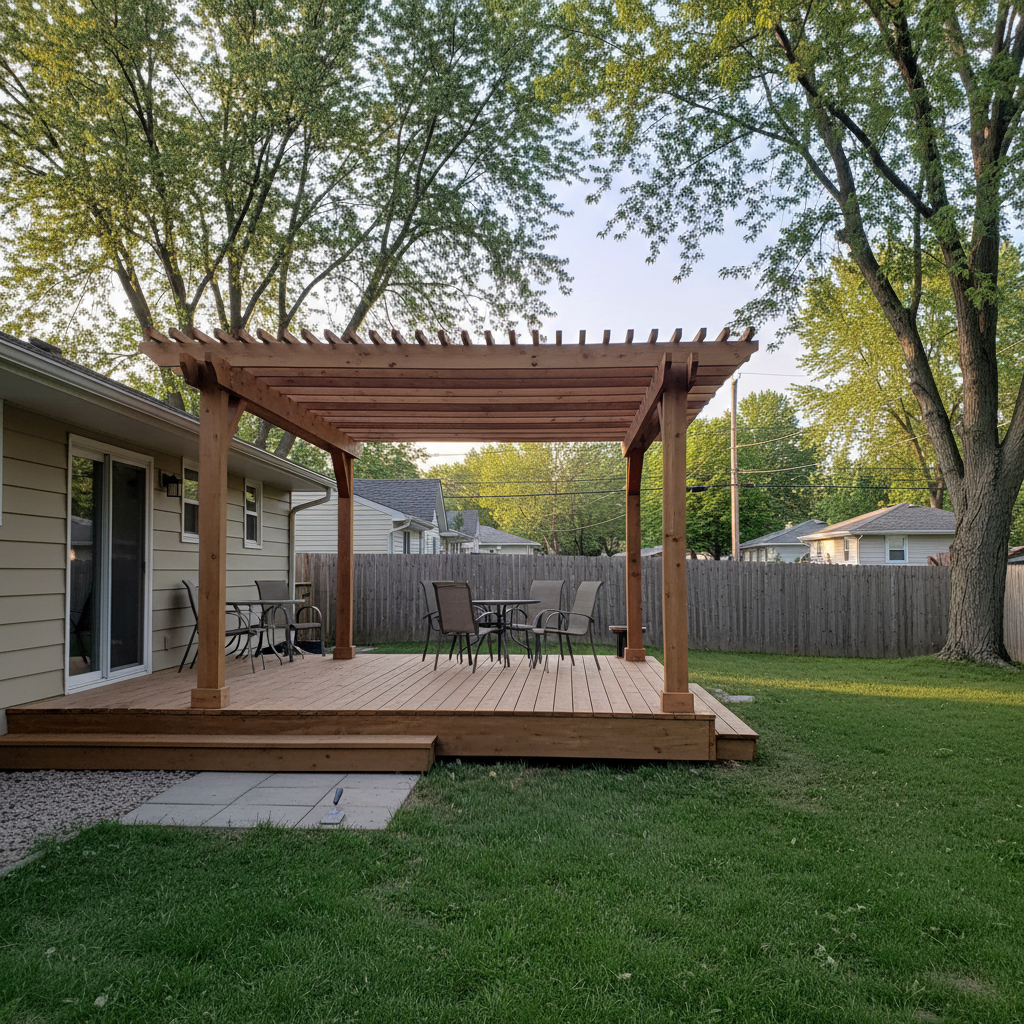 Pergola Construction in St Paul, MN